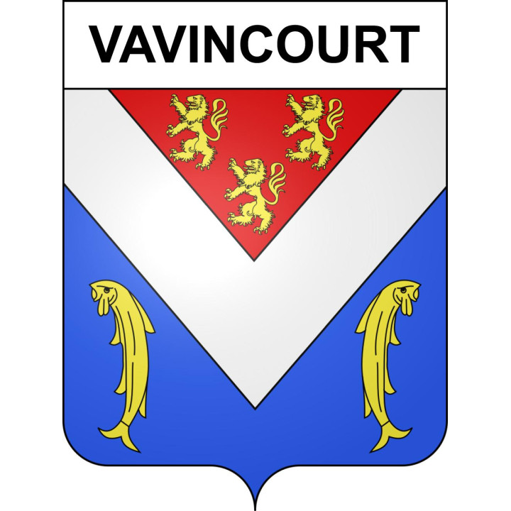 Vavincourt Sticker wappen, gelsenkirchen, augsburg, klebender aufkleber