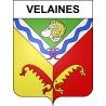 Velaines 55 ville sticker blason écusson autocollant adhésif