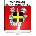Vigneulles-lès-Hattonchâtel Sticker wappen, gelsenkirchen, augsburg, klebender aufkleber