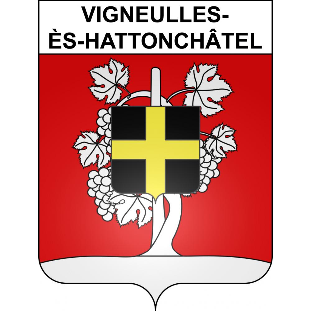 Stickers coat of arms Vigneulles-lès-Hattonchâtel adhesive sticker