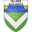 Stickers coat of arms Villers-aux-Vents adhesive sticker