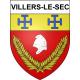 Villers-le-Sec Sticker wappen, gelsenkirchen, augsburg, klebender aufkleber