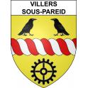Adesivi stemma Villers-sous-Pareid adesivo