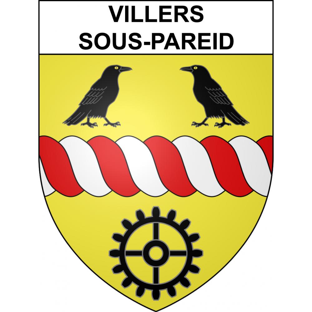 Adesivi stemma Villers-sous-Pareid adesivo