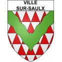 Ville-sur-Saulx Sticker wappen, gelsenkirchen, augsburg, klebender aufkleber