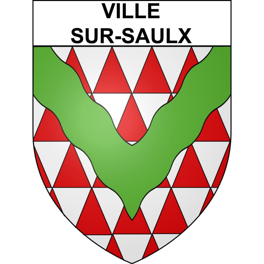 Ville-sur-Saulx Sticker wappen, gelsenkirchen, augsburg, klebender aufkleber