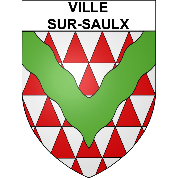 Stickers coat of arms Ville-sur-Saulx adhesive sticker