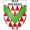Ville-sur-Saulx 55 ville sticker blason écusson autocollant adhésif