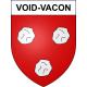 Pegatinas escudo de armas de Void-Vacon adhesivo de la etiqueta engomada