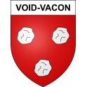 Void-Vacon Sticker wappen, gelsenkirchen, augsburg, klebender aufkleber