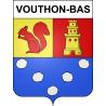 Vouthon-Bas Sticker wappen, gelsenkirchen, augsburg, klebender aufkleber