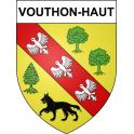 Vouthon-Haut 55 ville sticker blason écusson autocollant adhésif