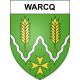 Warcq 55 ville sticker blason écusson autocollant adhésif