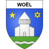 Stickers coat of arms Woël adhesive sticker