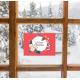 Merry Christmas autocollant adhésif sticker logo34560