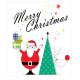 Merry Christmas autocollant adhésif sticker logo44560