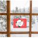 Joyeux noel autocollant adhésif sticker logo06543