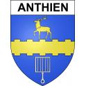 Stickers coat of arms Anthien adhesive sticker