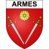 Armes Sticker wappen, gelsenkirchen, augsburg, klebender aufkleber