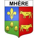 Stickers coat of arms Mhère adhesive sticker