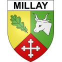 Adesivi stemma Millay adesivo