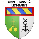 Saint-Honoré-les-Bains Sticker wappen, gelsenkirchen, augsburg, klebender aufkleber