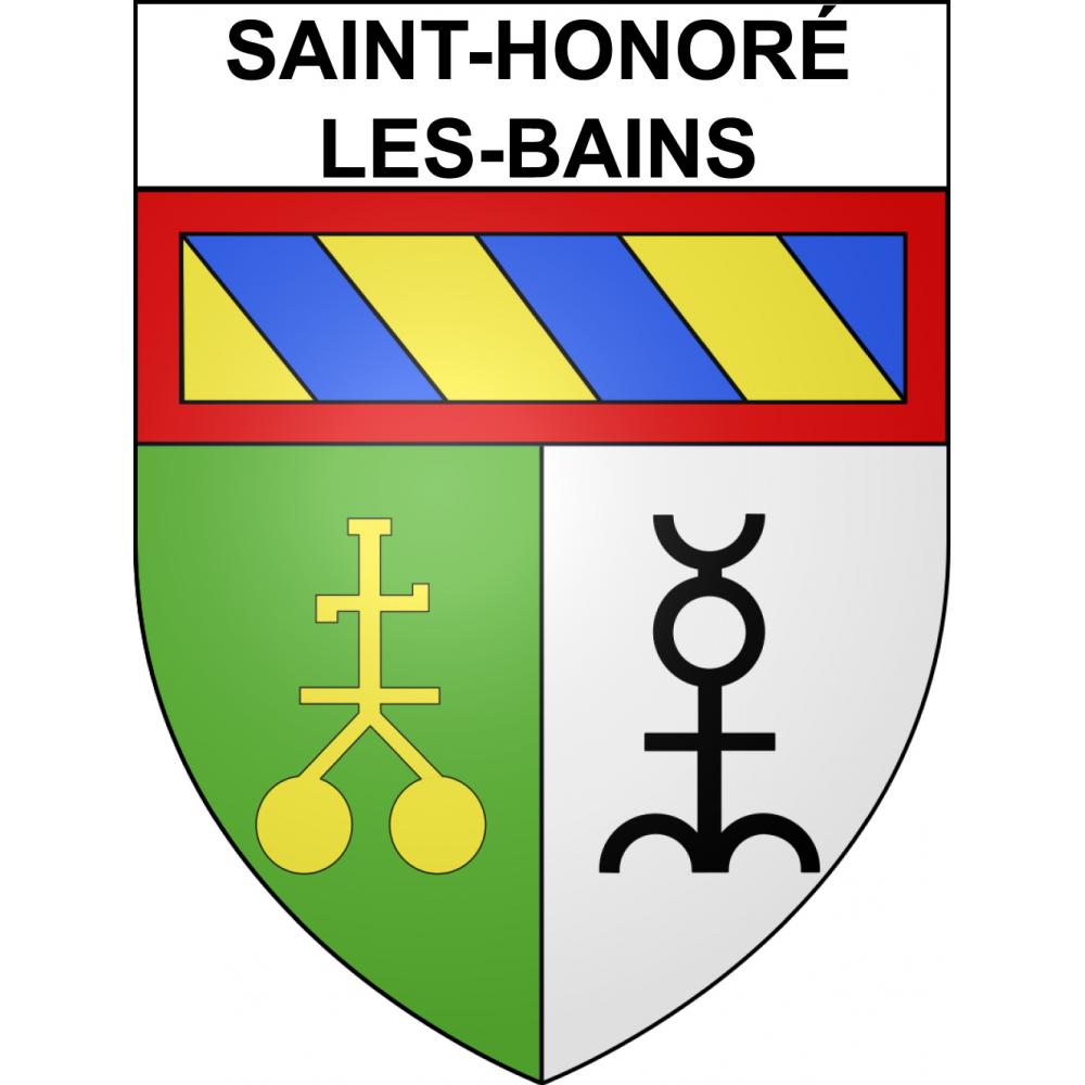 Adesivi stemma Saint-Honoré-les-Bains adesivo