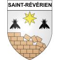 Saint-Révérien Sticker wappen, gelsenkirchen, augsburg, klebender aufkleber