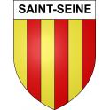 Saint-Seine Sticker wappen, gelsenkirchen, augsburg, klebender aufkleber