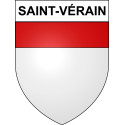 Stickers coat of arms Saint-Vérain adhesive sticker