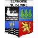 Stickers coat of arms Sermoise-sur-Loire adhesive sticker
