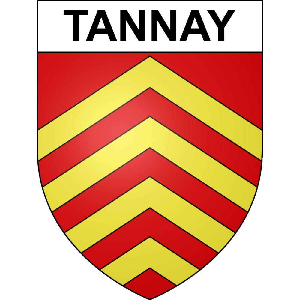 Tannay 58 ville sticker blason écusson autocollant adhésif