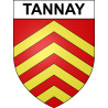 Tannay Sticker wappen, gelsenkirchen, augsburg, klebender aufkleber