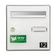 Autocollant sticker Oui Pub boite lettres logo 554