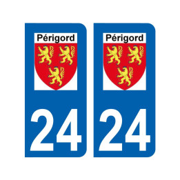 64 Pau placa etiqueta de registro de la ciudad