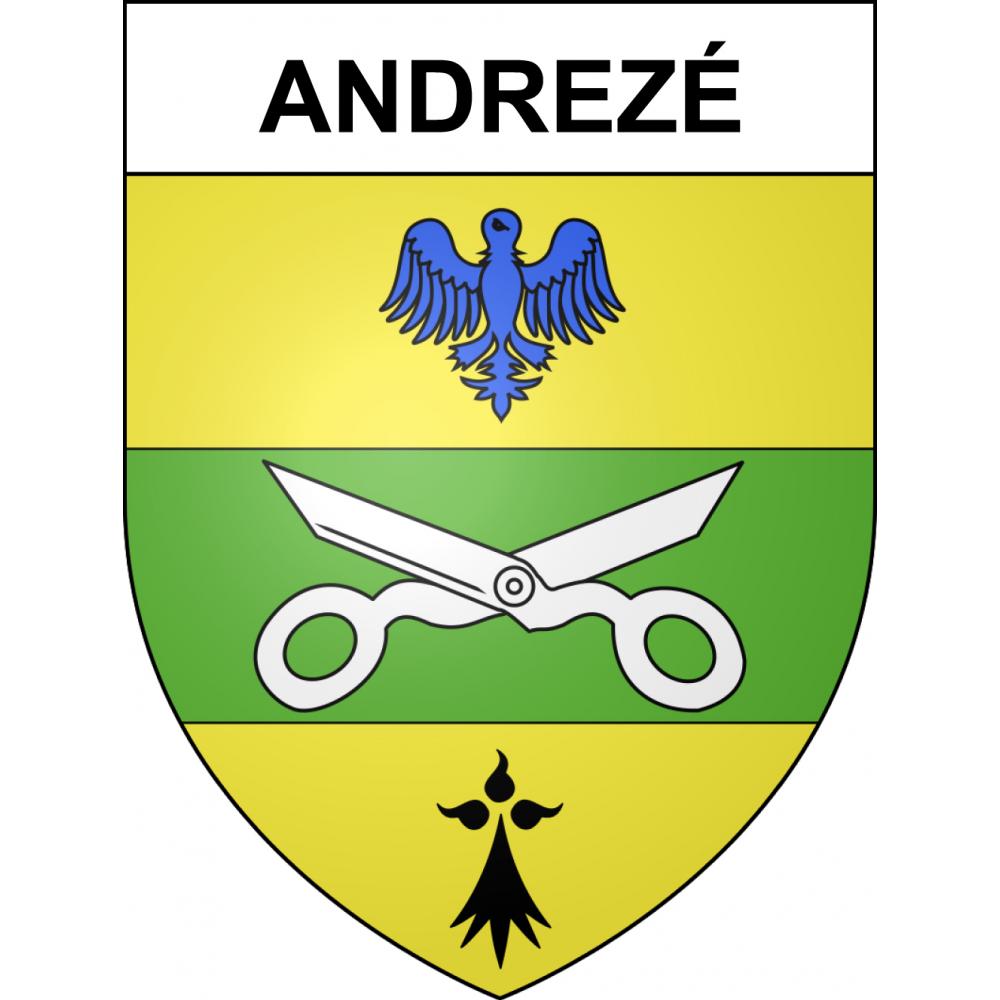 Adesivi stemma Andrezé adesivo