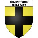 Champtocé-sur-Loire 49 ville sticker blason écusson autocollant adhésif