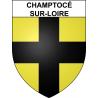 Stickers coat of arms Champtocé-sur-Loire adhesive sticker