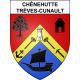 Adesivi stemma Chênehutte-Trèves-Cunault adesivo