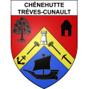 Stickers coat of arms Chênehutte-Trèves-Cunault adhesive sticker