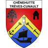 Stickers coat of arms Chênehutte-Trèves-Cunault adhesive sticker