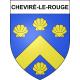 Cheviré-le-Rouge 49 ville sticker blason écusson autocollant adhésif