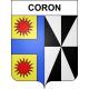 Coron Sticker wappen, gelsenkirchen, augsburg, klebender aufkleber