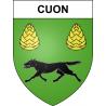 Cuon 49 ville sticker blason écusson autocollant adhésif