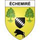 Échemiré 49 ville sticker blason écusson autocollant adhésif