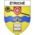 Étriché Sticker wappen, gelsenkirchen, augsburg, klebender aufkleber