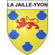 Stickers coat of arms La Jaille-Yvon adhesive sticker