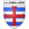 Stickers coat of arms La Jumellière adhesive sticker