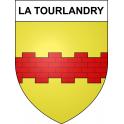 Stickers coat of arms La Tourlandry adhesive sticker