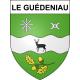 Le Guédeniau Sticker wappen, gelsenkirchen, augsburg, klebender aufkleber